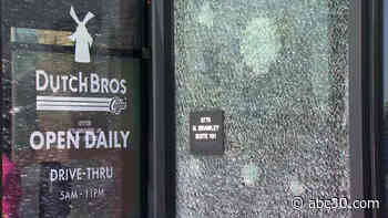 2 Northwest Fresno businesses have windows smashed overnight