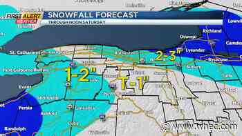Yellow Alert remains this evening for local lake snow &amp; gusty winds