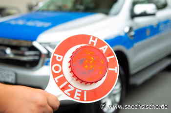 Dresden: Dresdner Polizei hält überladenen Kleintransporter an - Sächsische.de