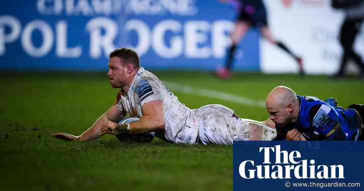 Exeter’s Sam Simmonds leaves it late to crush Bath’s hopes of a first win