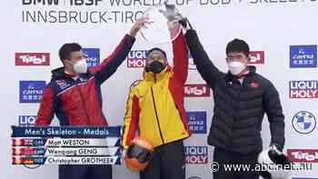 Britain, China and Germany all win the same skeleton World Cup race