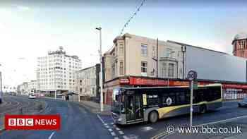 Blackpool promenade shut after building partial collapse