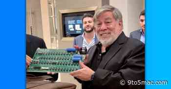 Steve Wozniak signs rare 1976 Apple I motherboard in Dubai
