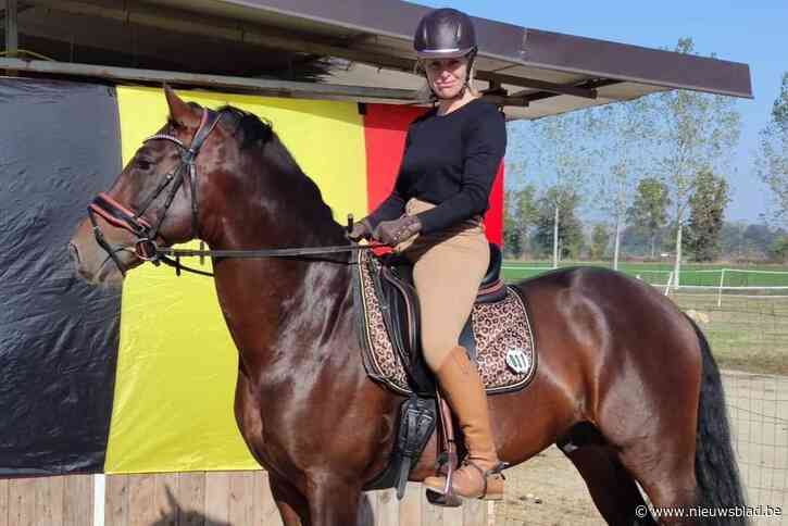 Tanja Bollé en haar paard Mejor schitteren op EK Iberische paarden