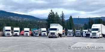 Truck drivers told to stay in Kamloops to prevent congestion in Merritt with Highway 3 closed - radionl.com