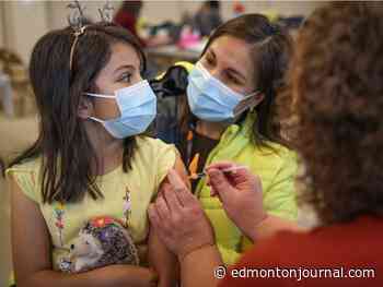 COVID-19 rates higher in rural areas surrounding Edmonton; more 60,000 jabs booked for kids 5-11