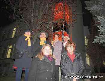 Licht angemacht gegen Gewalt an Frauen: Rathäuser in Erwitte und Anröchte leuchten drei Tage in Orange - Der Patriot Lippstädter Zeitung