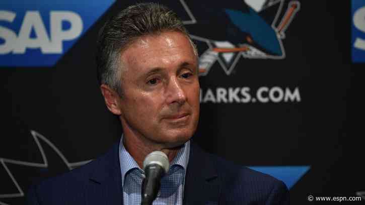 San Jose Sharks GM Doug Wilson takes medical leave - ESPN