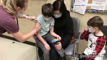 Young Albertans roll up their sleeves to get vaccinated against COVID-19