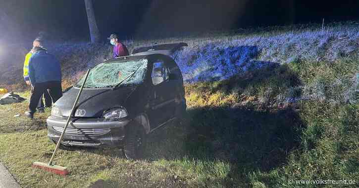 Hoxel/Morbach: Unfall mit Überschlag - Autofahrer verletzt - Trierischer Volksfreund