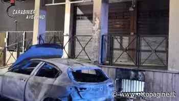 Auto in fiamme a Solofra, le indagini dei carabinieri - Ottopagine