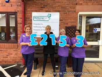Tara Ellis gets £2k from birthday donations to give to Bolton Hospice