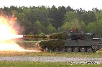 Panzerbataillon 363 im „scharfen Schuss“ - Hardheim - Nachrichten und Informationen - Fränkische Nachrichten