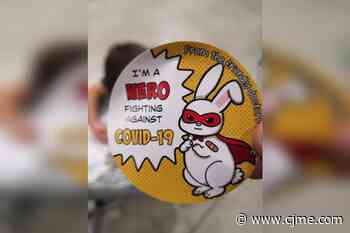 Saskatoon vaccine docs giving kids an extra thanks, and extra stickers - News Talk 980 CJME