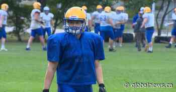 1st woman to play for Saskatoon Hilltops hopes she’s not the last in CJFL - Globalnews.ca