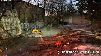 Saskatoon garage fire leads to $25K worth of damage - CTV News Saskatoon