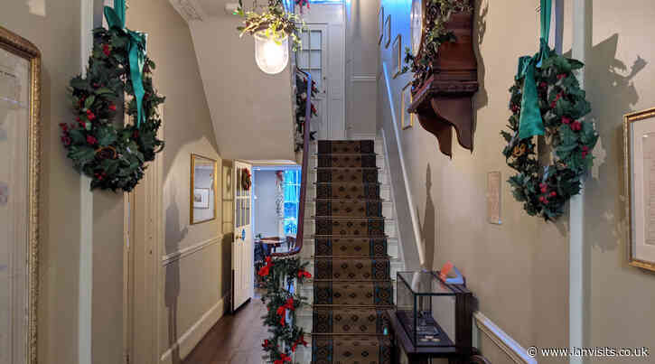 A Christmas makeover for the Charles Dickens Museum