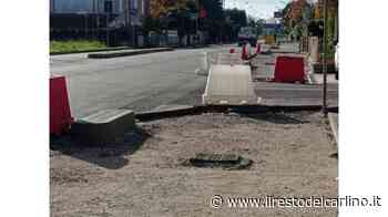 "Via Santerno Ammonite, cantiere fermo" - Il Resto del Carlino