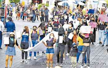 Mujeres marchan por una vida libre de violencia - El Sol de Cuernavaca