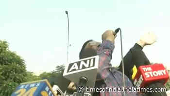 Punjab: Delhi CM Arvind Kejriwal urges protesting teachers on top of water tank to climb down