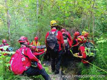 Search-and-rescue group gets access to Mosaic forest lands for training - Times Colonist