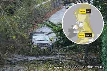 Met Office London weather forecast as two killed in Storm Arwen