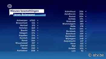 In Brasschaat en Essen pieken de coronabesmettingen - ATV