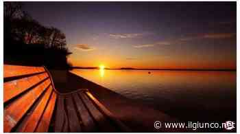 La foto del giorno: l'alba sulla panchina - IlGiunco.net - IlGiunco.net
