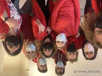 Popcorn voor Rode Neuzen Dag in Spectrumcollege (Beringen) - Het Belang van Limburg Mobile - Het Belang van Limburg