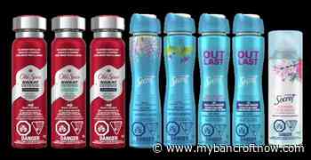 Health Canada recalls some Old Spice and Secret aerosol deodorants after carcinogen detected