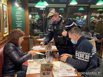 Les gendarmes contrôlent les pass sanitaires - Epinal infos - Epinal Infos
