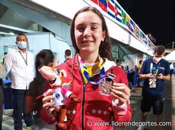 María Yegres conquistó Bronce en 400 metros libres - Líder en Deportes