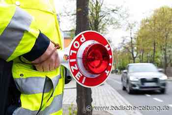 Zwei Männer in Breisach mit Drogen am Steuer erwischt - Breisach - Badische Zeitung