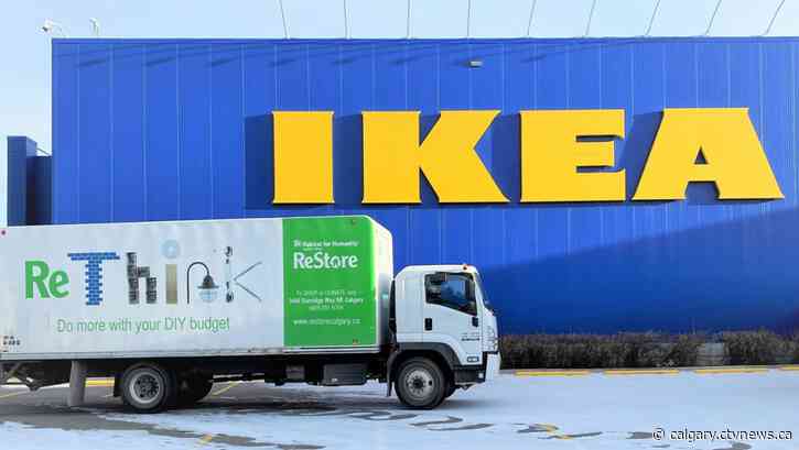 Calgary WINS and Habitat for Humanity's Restore at IKEA for charity event