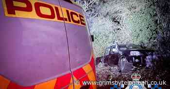 Cars crash on icy roads as Storm Arwen takes hold - Grimsby Live