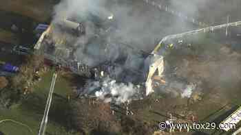 At least 1 hurt in Gloucester County house fire, officials say - FOX 29 Philadelphia