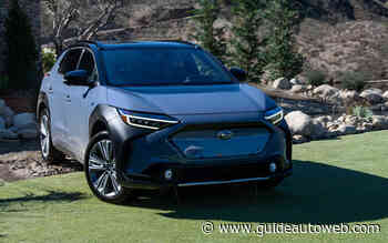 Subaru Solterra 2023 : cinq choses à savoir