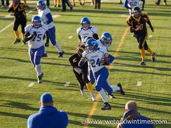 Spruce Grove Bantam Cougars battle Leduc Ticats in CDMFA City Finals - Wetaskiwin Times Advertiser