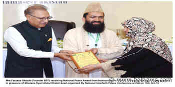 President Arif Alvi praises Bint-e-Fatima Foundation - BOL News