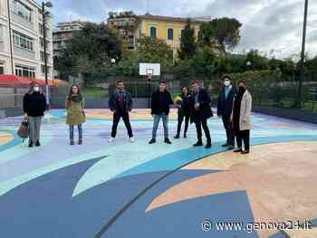 Rapallo, inaugurato il nuovo campo da street basket al parco De Martino - Genova24.it