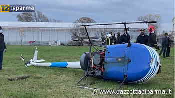 Elicottero leggero precipita a Madregolo: illeso il pilota - Gazzetta di Parma