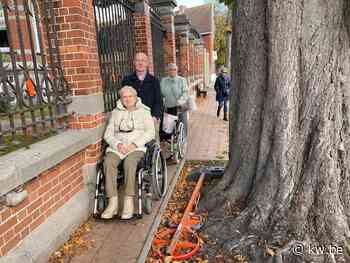 Samana Veurne voert actie voor beter toegankelijke voetpaden - KW.be