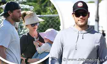 Chris Pratt and Katherine Schwarzenegger team up with her family as they go Christmas tree shopping