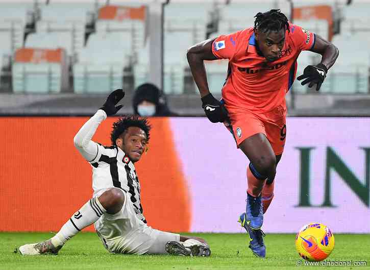 Gol del colombiano Duván Zapata da la victoria al Atalanta sobre la Juventus
