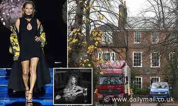 TALK OF THE TOWN: Kate Moss, 47, flogs her £10m London mansion and art collection to invest in gin
