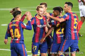 Xavi pakt zes op zes in La Liga met Barcelona