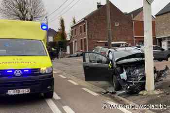 Bestuurster (43) gewond bij ongeval in Gotem (Borgloon) - Het Nieuwsblad