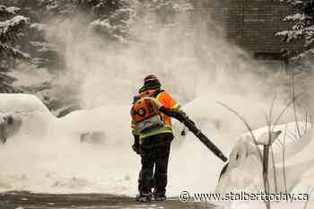 Residential snow clearing begins in St. Albert following resident concerns - St. Albert Today