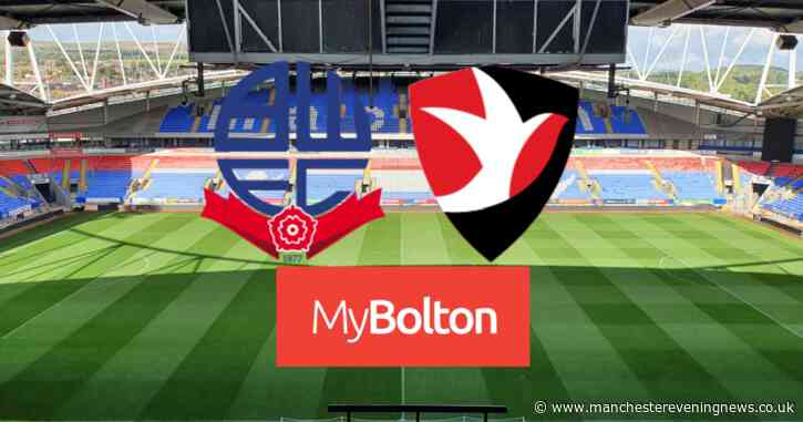 Bolton Wanderers 2-2 Cheltenham Town LIVE: Ian Evatt's reaction after salvaging point - Manchester Evening News