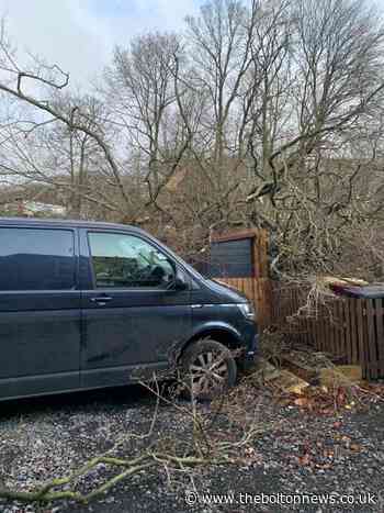 Storm Arwen causes havoc around Bolton - The Bolton News